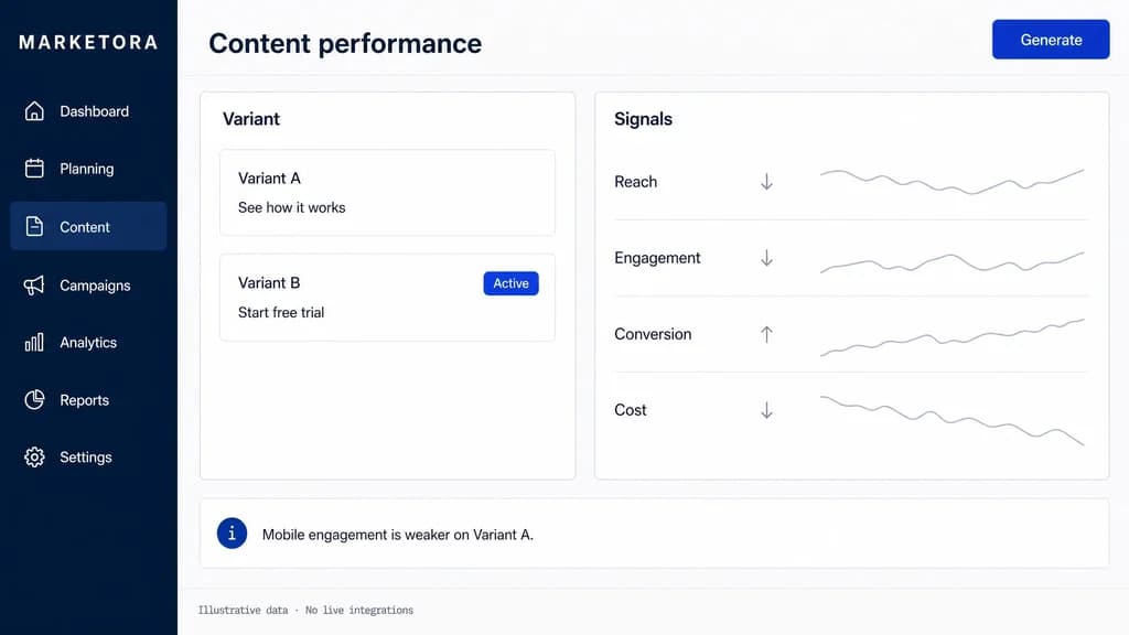 Ai content performance